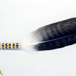Peyote Stitch Ceremonial Feather
11/0 Seed Beads
2022